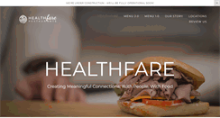 Desktop Screenshot of healthfare.ca